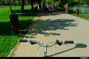 KERUCOV .ro - Fotografie si Jurnale de Calatorie - Traseu MTB Bucuresti - Parcul National - Titan cu bicicleta tandem de Andrei Vocurek