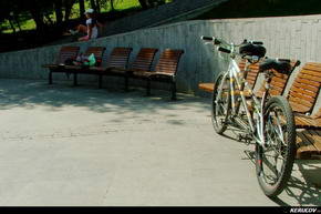 KERUCOV .ro - Fotografie si Jurnale de Calatorie - Traseu MTB Bucuresti - Parcul National - Titan cu bicicleta tandem de Andrei Vocurek