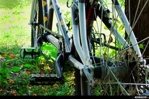 KERUCOV .ro - Fotografie si Jurnale de Calatorie - Traseu MTB Bucuresti - Parcul National - Titan cu bicicleta tandem de Andrei Vocurek