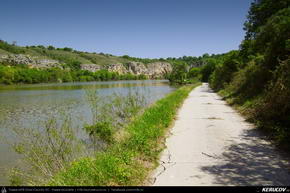 Trasee cu bicicleta MTB XC - Traseu MTB Rusenski Lom si Basarbovo - Ruse - Giurgiu - Bucuresti de Andrei Vocurek