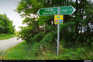 Trasee cu bicicleta MTB XC - Traseu MTB Gyor - Bony - Bana - Babolna - Acs - Komarom : EuroVelo 6 - 3 de Andrei Vocurek