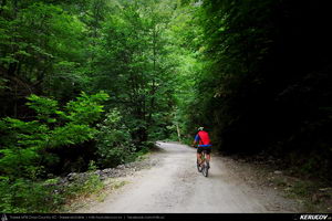 Trasee cu bicicleta MTB XC - Traseu MTB Calimanesti-Caciulata - Cascada Lotrisor - Lunca - Bujoreni - Ramnicu Valcea (Parcul National Cozia / Valea Lotrisor) de Andrei Vocurek