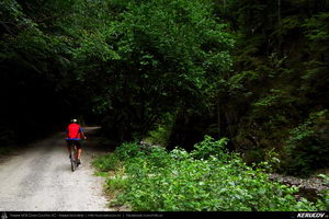 Trasee cu bicicleta MTB XC - Traseu MTB Calimanesti-Caciulata - Cascada Lotrisor - Lunca - Bujoreni - Ramnicu Valcea (Parcul National Cozia / Valea Lotrisor) de Andrei Vocurek