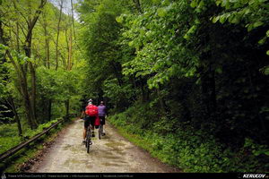 Trasee cu bicicleta MTB XC - Traseu MTB Caciulata - Valea Pausa - Manastirea Stanisoara - Manastirea Turnu - Calimanesti (Parcul National Cozia) de Andrei Vocurek