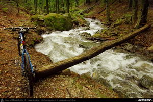 Trasee cu bicicleta MTB XC - Traseu MTB Caciulata - Valea Pausa - Manastirea Stanisoara - Manastirea Turnu - Calimanesti (Parcul National Cozia) de Andrei Vocurek