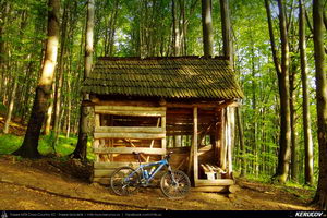 Trasee cu bicicleta MTB XC - Traseu MTB Caciulata - Valea Pausa - Manastirea Stanisoara - Manastirea Turnu - Calimanesti (Parcul National Cozia) de Andrei Vocurek