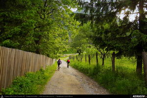 Trasee cu bicicleta MTB XC - Traseu MTB Caciulata - Valea Pausa - Manastirea Stanisoara - Manastirea Turnu - Calimanesti (Parcul National Cozia) de Andrei Vocurek