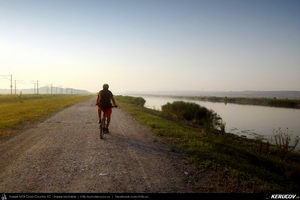 Trasee cu bicicleta MTB XC - Traseu MTB Cernavoda - Medgidia - Poarta Alba - Murfatlar - Agigea - Constanta (Canalul Dunare - Marea Neagra) de Andrei Vocurek