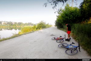 Trasee cu bicicleta MTB XC - Traseu MTB Cernavoda - Medgidia - Poarta Alba - Murfatlar - Agigea - Constanta (Canalul Dunare - Marea Neagra) de Andrei Vocurek