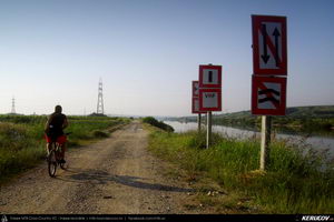 Trasee cu bicicleta MTB XC - Traseu MTB Cernavoda - Medgidia - Poarta Alba - Murfatlar - Agigea - Constanta (Canalul Dunare - Marea Neagra) de Andrei Vocurek
