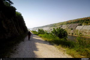 Trasee cu bicicleta MTB XC - Traseu MTB Cernavoda - Medgidia - Poarta Alba - Murfatlar - Agigea - Constanta (Canalul Dunare - Marea Neagra) de Andrei Vocurek