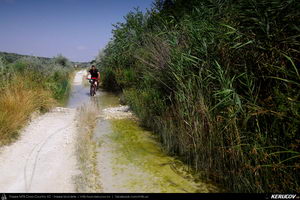 Trasee cu bicicleta MTB XC - Traseu MTB Cernavoda - Medgidia - Poarta Alba - Murfatlar - Agigea - Constanta (Canalul Dunare - Marea Neagra) de Andrei Vocurek