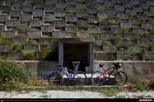 Trasee cu bicicleta MTB XC - Traseu MTB Cernavoda - Medgidia - Poarta Alba - Murfatlar - Agigea - Constanta (Canalul Dunare - Marea Neagra) de Andrei Vocurek