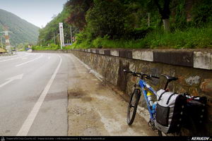 Trasee cu bicicleta MTB XC - Traseu MTB Oravita - Bozovici - Petnic - Mehadia - Baile Herculane (Banatul Montan / Cheile Minisului - Cascada Bigar) de Andrei Vocurek