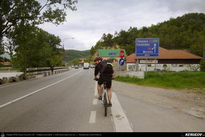 Trasee cu bicicleta MTB XC - Traseu MTB Orsova - Eselnita - Dubova - Svinita - Berzasca - Coronini (Clisura Dunarii / Portile de Fier - Cazanele Dunarii) de Andrei Vocurek