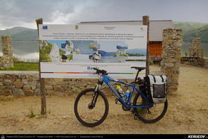 Trasee cu bicicleta MTB XC - Traseu MTB Orsova - Eselnita - Dubova - Svinita - Berzasca - Coronini (Clisura Dunarii / Portile de Fier - Cazanele Dunarii) de Andrei Vocurek
