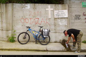 Trasee cu bicicleta MTB XC - Traseu MTB Orsova - Eselnita - Dubova - Svinita - Berzasca - Coronini (Clisura Dunarii / Portile de Fier - Cazanele Dunarii) de Andrei Vocurek