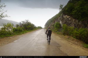 Trasee cu bicicleta MTB XC - Traseu MTB Orsova - Eselnita - Dubova - Svinita - Berzasca - Coronini (Clisura Dunarii / Portile de Fier - Cazanele Dunarii) de Andrei Vocurek
