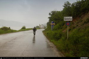 Trasee cu bicicleta MTB XC - Traseu MTB Orsova - Eselnita - Dubova - Svinita - Berzasca - Coronini (Clisura Dunarii / Portile de Fier - Cazanele Dunarii) de Andrei Vocurek