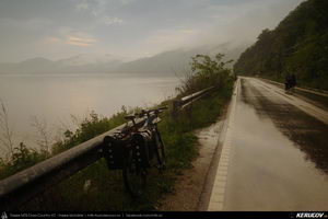 Trasee cu bicicleta MTB XC - Traseu MTB Orsova - Eselnita - Dubova - Svinita - Berzasca - Coronini (Clisura Dunarii / Portile de Fier - Cazanele Dunarii) de Andrei Vocurek