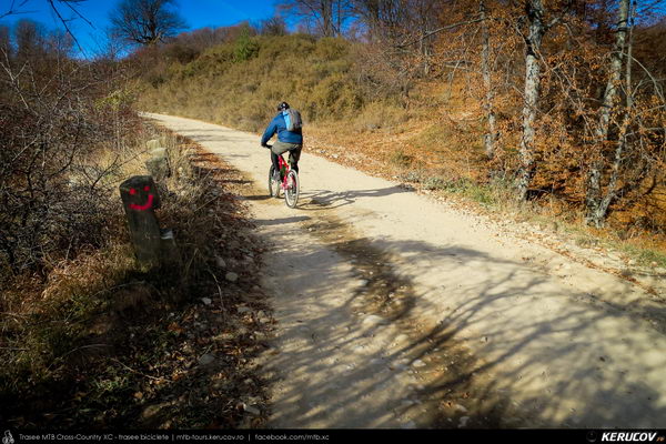 Trasee cu bicicleta MTB XC - Traseu MTB Fieni - Runcu - Raul Alb - Sipot - Vulcana Bai - Sotanga - Targoviste (Schitul Bunea si Padurea Vulcana) de Andrei Vocurek