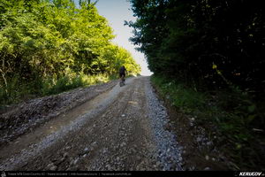 Trasee cu bicicleta MTB XC - Traseu MTB Floresti - Moreni - I.L. Caragiale - Ratoaia - Dobra - Titu (Micul Trianon - cazemata germana - Zimbraria Neagra Bucsani) de Andrei Vocurek