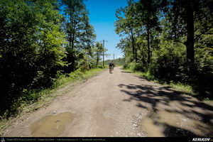 Trasee cu bicicleta MTB XC - Traseu MTB Floresti - Moreni - I.L. Caragiale - Ratoaia - Dobra - Titu (Micul Trianon - cazemata germana - Zimbraria Neagra Bucsani) de Andrei Vocurek