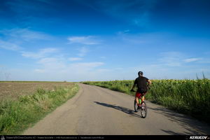 Trasee cu bicicleta MTB XC - Traseu MTB Lehliu Gara - Crasanii de Jos - Axintele - Horia - Fantana Doamnei - Lehliu Gara (Campia Baraganului, Piscul Crasani - cetatea dacica) de Andrei Vocurek