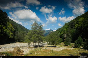 Trasee cu bicicleta MTB XC - Traseu MTB Muntii Latoritei: Gara Lotru - Brezoi - Valea lui Stan - Malaia - Ciungetu - Petrimanu (Lacul Bradisor - Lacul Malaia - Valea Latoritei - Lacul Petrimanu - Lacul Galbenu) de Andrei Vocurek