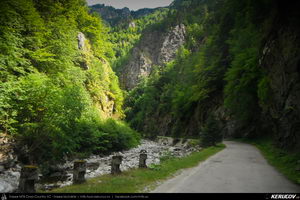 Trasee cu bicicleta MTB XC - Traseu MTB Muntii Latoritei: Gara Lotru - Brezoi - Valea lui Stan - Malaia - Ciungetu - Petrimanu (Lacul Bradisor - Lacul Malaia - Valea Latoritei - Lacul Petrimanu - Lacul Galbenu) de Andrei Vocurek