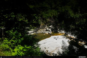 Trasee cu bicicleta MTB XC - Traseu MTB Muntii Latoritei: Gara Lotru - Brezoi - Valea lui Stan - Malaia - Ciungetu - Petrimanu (Lacul Bradisor - Lacul Malaia - Valea Latoritei - Lacul Petrimanu - Lacul Galbenu) de Andrei Vocurek