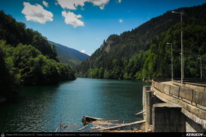 Trasee cu bicicleta MTB XC - Traseu MTB Muntii Latoritei: Gara Lotru - Brezoi - Valea lui Stan - Malaia - Ciungetu - Petrimanu (Lacul Bradisor - Lacul Malaia - Valea Latoritei - Lacul Petrimanu - Lacul Galbenu) de Andrei Vocurek