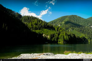 Trasee cu bicicleta MTB XC - Traseu MTB Muntii Latoritei: Gara Lotru - Brezoi - Valea lui Stan - Malaia - Ciungetu - Petrimanu (Lacul Bradisor - Lacul Malaia - Valea Latoritei - Lacul Petrimanu - Lacul Galbenu) de Andrei Vocurek