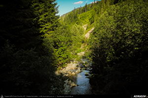 Trasee cu bicicleta MTB XC - Traseu MTB Muntii Latoritei: Gara Lotru - Brezoi - Valea lui Stan - Malaia - Ciungetu - Petrimanu (Lacul Bradisor - Lacul Malaia - Valea Latoritei - Lacul Petrimanu - Lacul Galbenu) de Andrei Vocurek