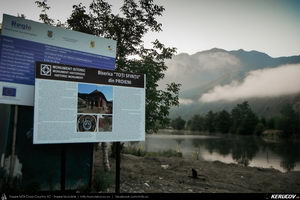 Trasee cu bicicleta MTB XC - Traseu MTB Muntii Latoritei: Gara Lotru - Brezoi - Valea lui Stan - Malaia - Ciungetu - Petrimanu (Lacul Bradisor - Lacul Malaia - Valea Latoritei - Lacul Petrimanu - Lacul Galbenu) de Andrei Vocurek