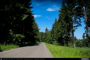 Trasee cu bicicleta MTB XC - Traseu MTB Muntii Postavaru: Predeal - Cabana Trei Brazi - Cabana Poiana Secuilor (varianta familie, copil de 1 an) de Andrei Vocurek