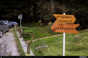 Trasee cu bicicleta MTB XC - Traseu MTB Zarnesti - Magura - Pestera - Moieciu - Bran - Predelut - Zarnesti (varianta familie, copil de 2 ani) de Andrei Vocurek