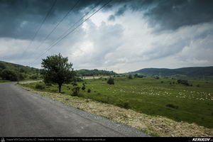 Trasee cu bicicleta MTB XC - Traseu MTB Nocrich - Cornatel - Nucet - Sacadate - Avrig (varianta familie, copil de 2 ani) de Andrei Vocurek