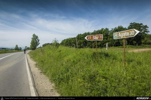 Trasee cu bicicleta MTB XC - Traseu MTB Nocrich - Hosman - Fofeldea - Nocrich (varianta familie, copil de 2 ani) de Andrei Vocurek