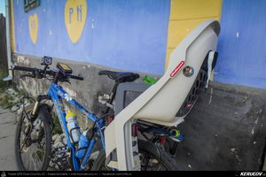 Trasee cu bicicleta MTB XC - Traseu MTB Nocrich - Hosman - Fofeldea - Nocrich (varianta familie, copil de 2 ani) de Andrei Vocurek