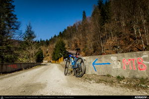 Trasee cu bicicleta MTB XC - Traseu MTB Pietrosita - Dealu Frumos - Runcu - Valea Runcului - Piatra - Badeni - Fieni (Muntii Leaota, Manastirea Runcu) de Andrei Vocurek