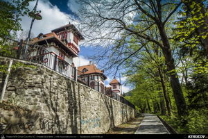 Trasee cu bicicleta MTB XC - Traseu MTB Muntii Bucegi: Sinaia - Cota 1400 - Stana Regala / Poiana Stanii - Sinaia (Schitul Sfanta Ana, Stancile Franz Joseph, Stanca Sfanta Ana, Castelul Peles) de Andrei Vocurek