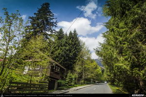 Trasee cu bicicleta MTB XC - Traseu MTB Muntii Bucegi: Sinaia - Cota 1400 - Stana Regala / Poiana Stanii - Sinaia (Schitul Sfanta Ana, Stancile Franz Joseph, Stanca Sfanta Ana, Castelul Peles) de Andrei Vocurek