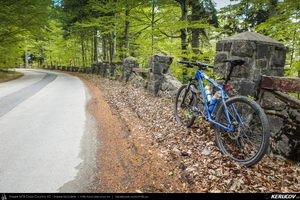 Trasee cu bicicleta MTB XC - Traseu MTB Muntii Bucegi: Sinaia - Cota 1400 - Stana Regala / Poiana Stanii - Sinaia (Schitul Sfanta Ana, Stancile Franz Joseph, Stanca Sfanta Ana, Castelul Peles) de Andrei Vocurek