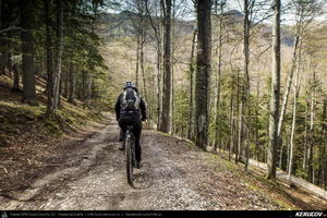 Trasee cu bicicleta MTB XC - Traseu MTB Muntii Bucegi: Sinaia - Cota 1400 - Stana Regala / Poiana Stanii - Sinaia (Schitul Sfanta Ana, Stancile Franz Joseph, Stanca Sfanta Ana, Castelul Peles) de Andrei Vocurek