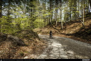 Trasee cu bicicleta MTB XC - Traseu MTB Muntii Bucegi: Sinaia - Cota 1400 - Stana Regala / Poiana Stanii - Sinaia (Schitul Sfanta Ana, Stancile Franz Joseph, Stanca Sfanta Ana, Castelul Peles) de Andrei Vocurek