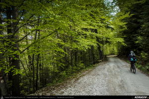 Trasee cu bicicleta MTB XC - Traseu MTB Muntii Bucegi: Sinaia - Cota 1400 - Stana Regala / Poiana Stanii - Sinaia (Schitul Sfanta Ana, Stancile Franz Joseph, Stanca Sfanta Ana, Castelul Peles) de Andrei Vocurek