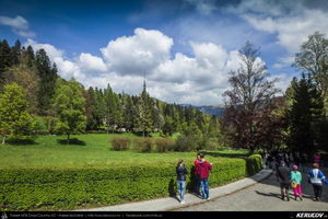 Trasee cu bicicleta MTB XC - Traseu MTB Muntii Bucegi: Sinaia - Cota 1400 - Stana Regala / Poiana Stanii - Sinaia (Schitul Sfanta Ana, Stancile Franz Joseph, Stanca Sfanta Ana, Castelul Peles) de Andrei Vocurek