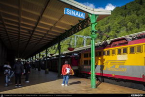 Trasee cu bicicleta MTB XC - Traseu MTB Muntii Bucegi: Sinaia - Cota 1400 - Stana Regala / Poiana Stanii - Sinaia (Schitul Sfanta Ana, Stancile Franz Joseph, Stanca Sfanta Ana, Castelul Peles) de Andrei Vocurek