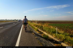 Trasee cu bicicleta MTB XC - Traseu SSP Bucuresti - Calugareni - Daia - Giurgiu - Ruse de Andrei Vocurek